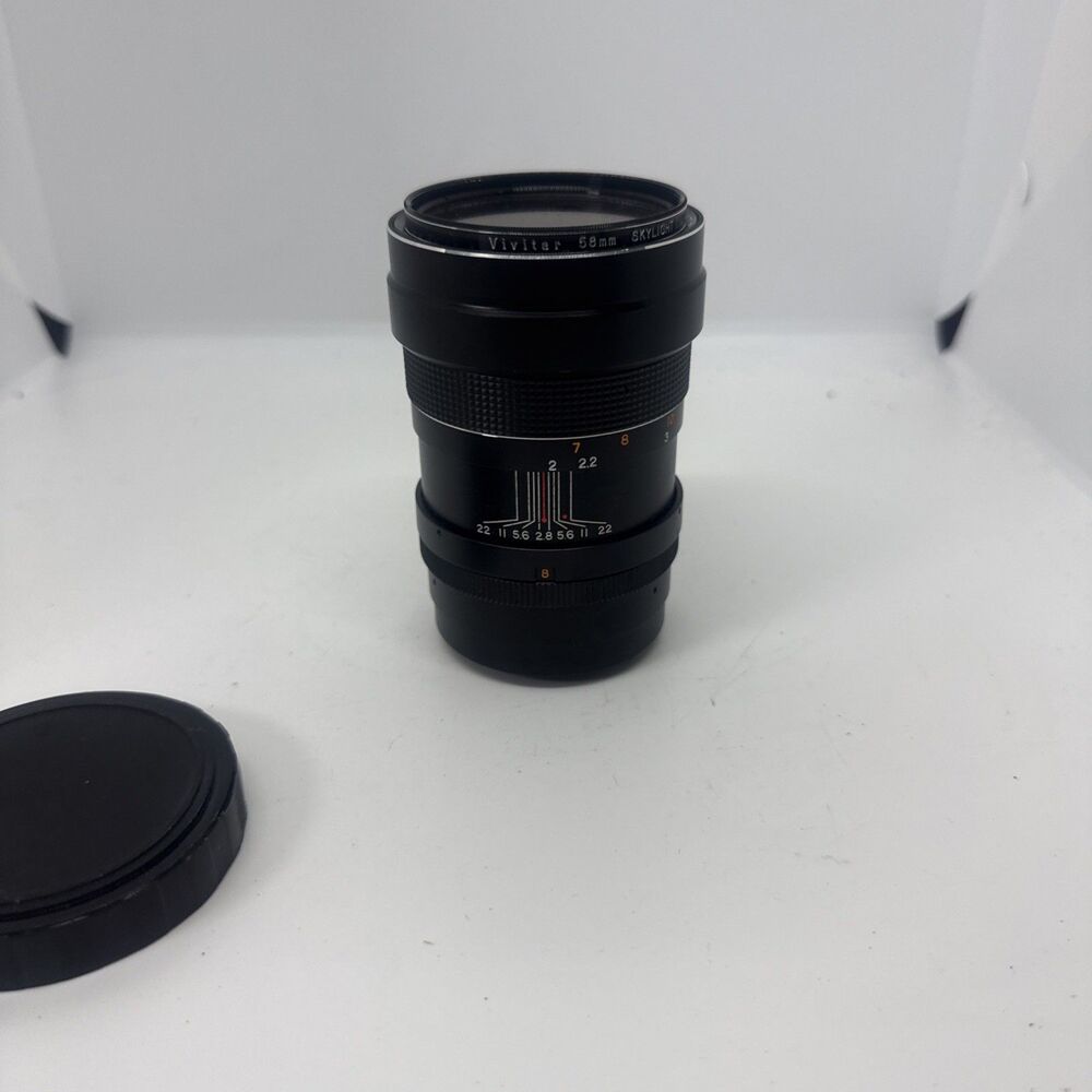 Canon Vivitar 58mm Skylight 1A Zoom Lens FD 70-210mm Camera Lens